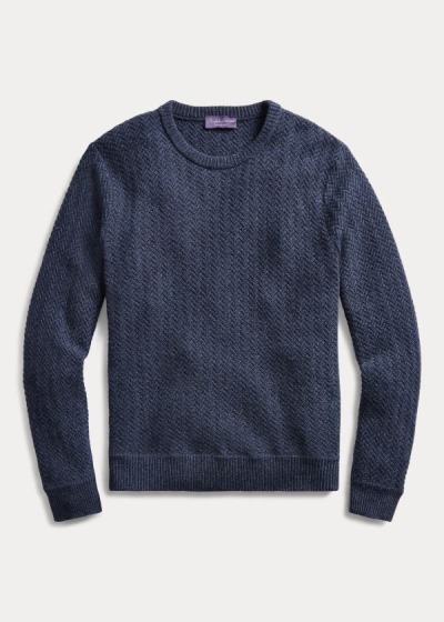 Men's Ralph Lauren Cashmere Crewneck Sweater | 203415ISF